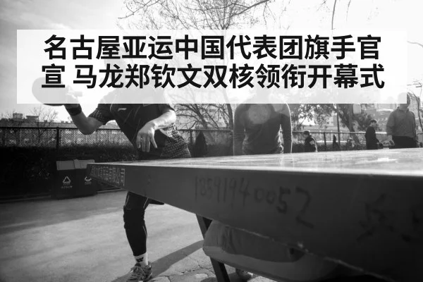名古屋亚运中国代表团旗手官宣 马龙郑钦文双核领衔开幕式 - j9 game